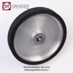 Rubber contact wheel 300x50 [mm] - solid - Image 5