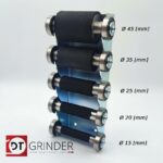Gumírozott görgő szett 5 db görgővel és tartóállvánnyal