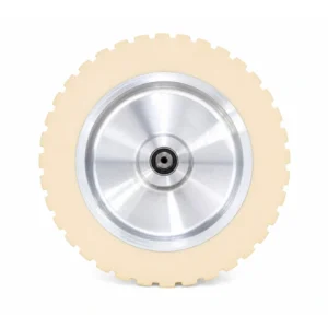 Ribbed contact wheel