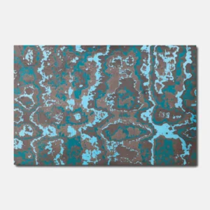 fatcarbon® kés markolatanyag "Arctic storm" 150x150x4 [mm]
